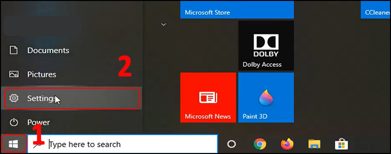 Cài đặt trên Windows bước 1