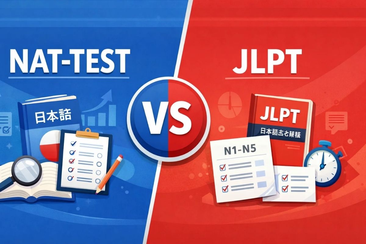 NAT TEST và JLPT cái nào khó hơn?